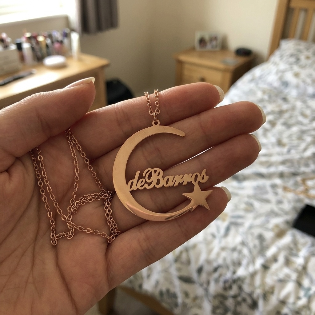 Bespoke Script Nameplate & Romantic Keepsake Vault