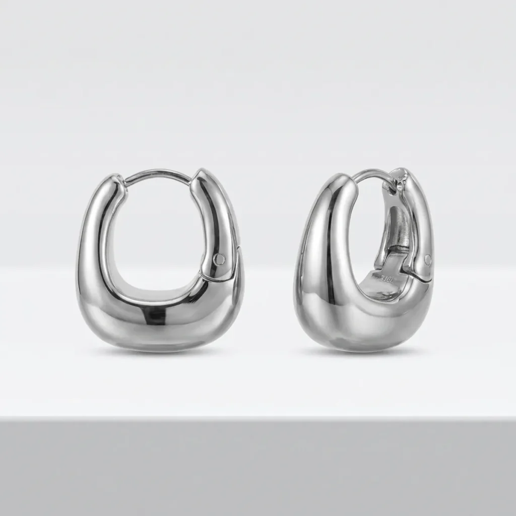 The Sculptural U-Arch Keepsake Earrings • National Daughters Day Edition