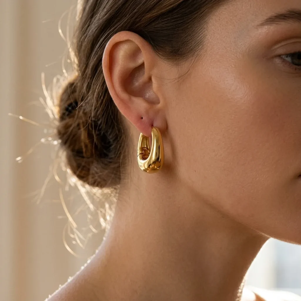 The Sculptural U-Arch Keepsake Earrings • National Daughters Day Edition