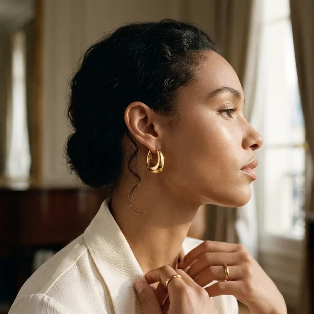 The Sculptural U-Arch Keepsake Earrings • National Daughters Day Edition