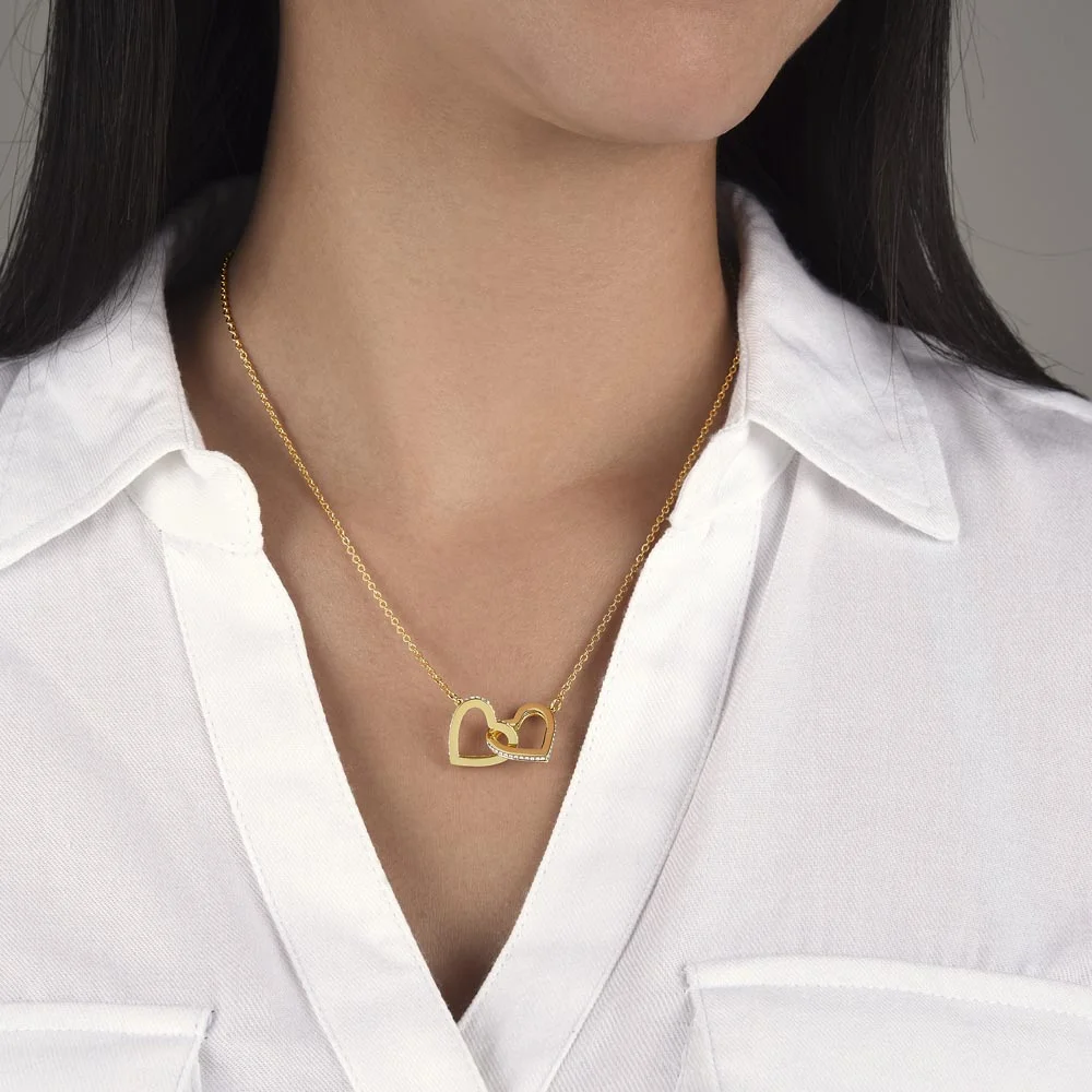 The Interlocking Hearts Keepsake Necklace • Daughters Day Heirloom Edition